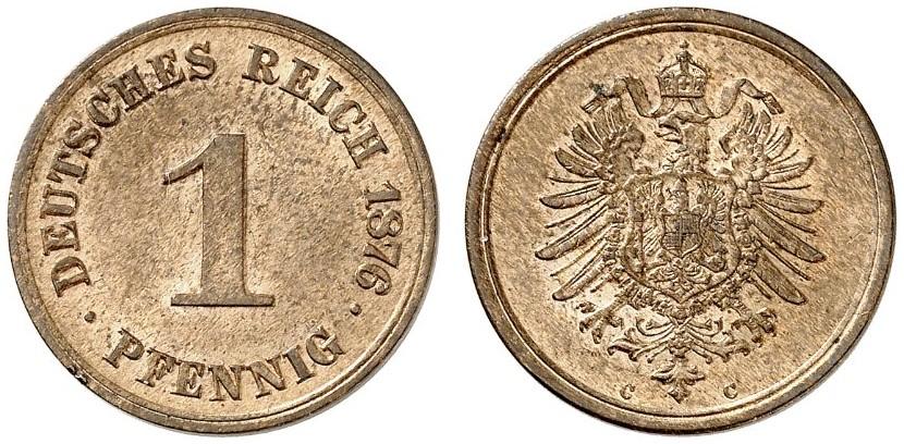 DE 1 Pfennig 1876 C