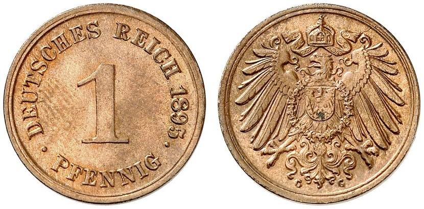 DE 1 Pfennig 1895 G