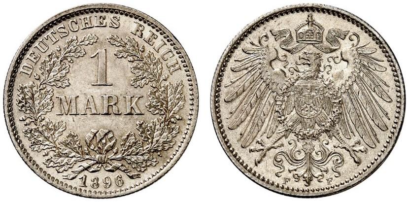 DE 1 Mark 1896 F