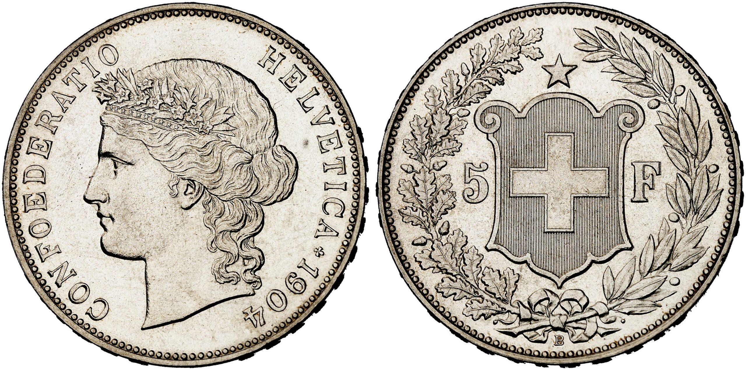 CH 5 Franken 1904 B