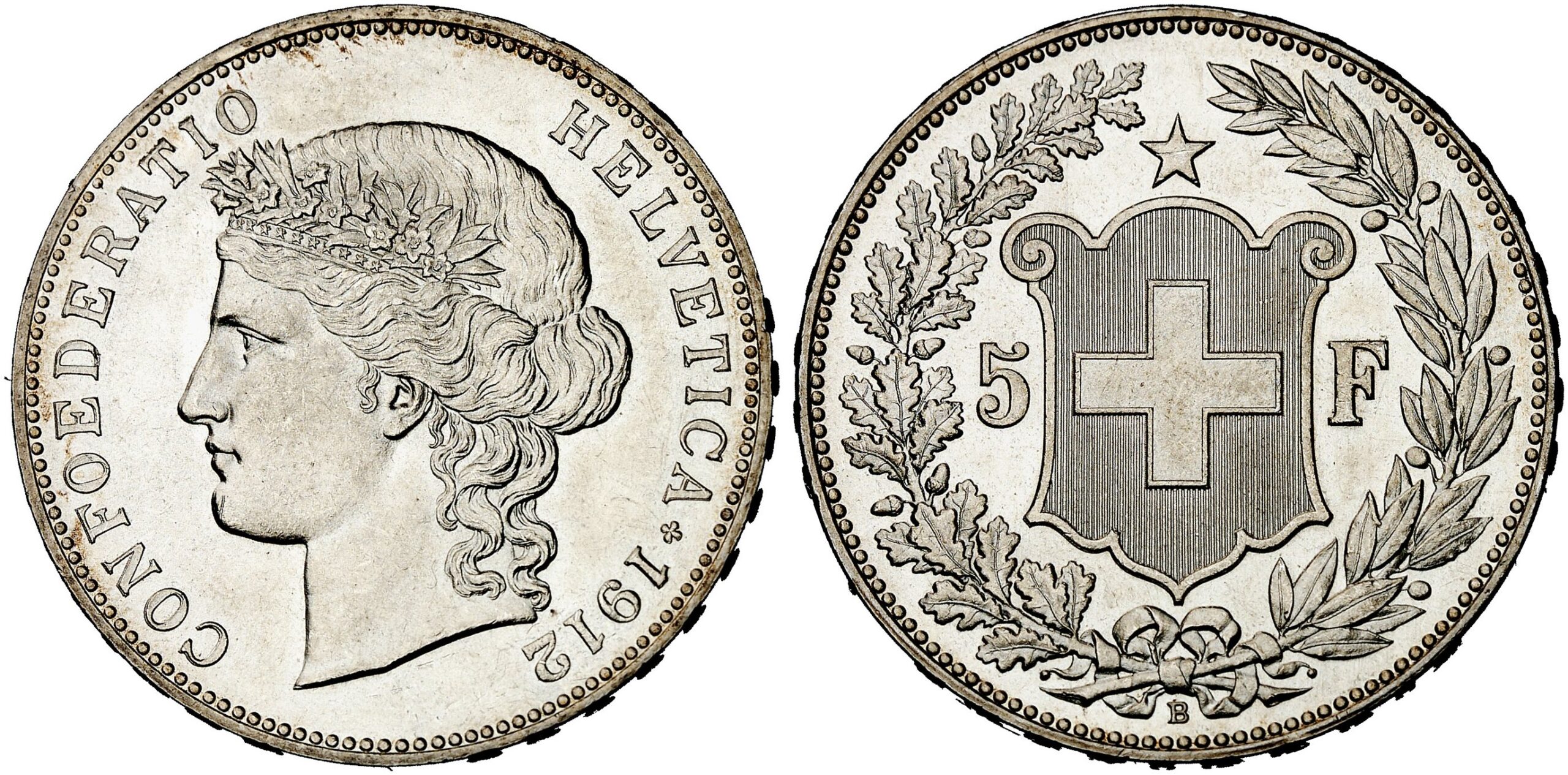 CH 5 Franken 1912 B