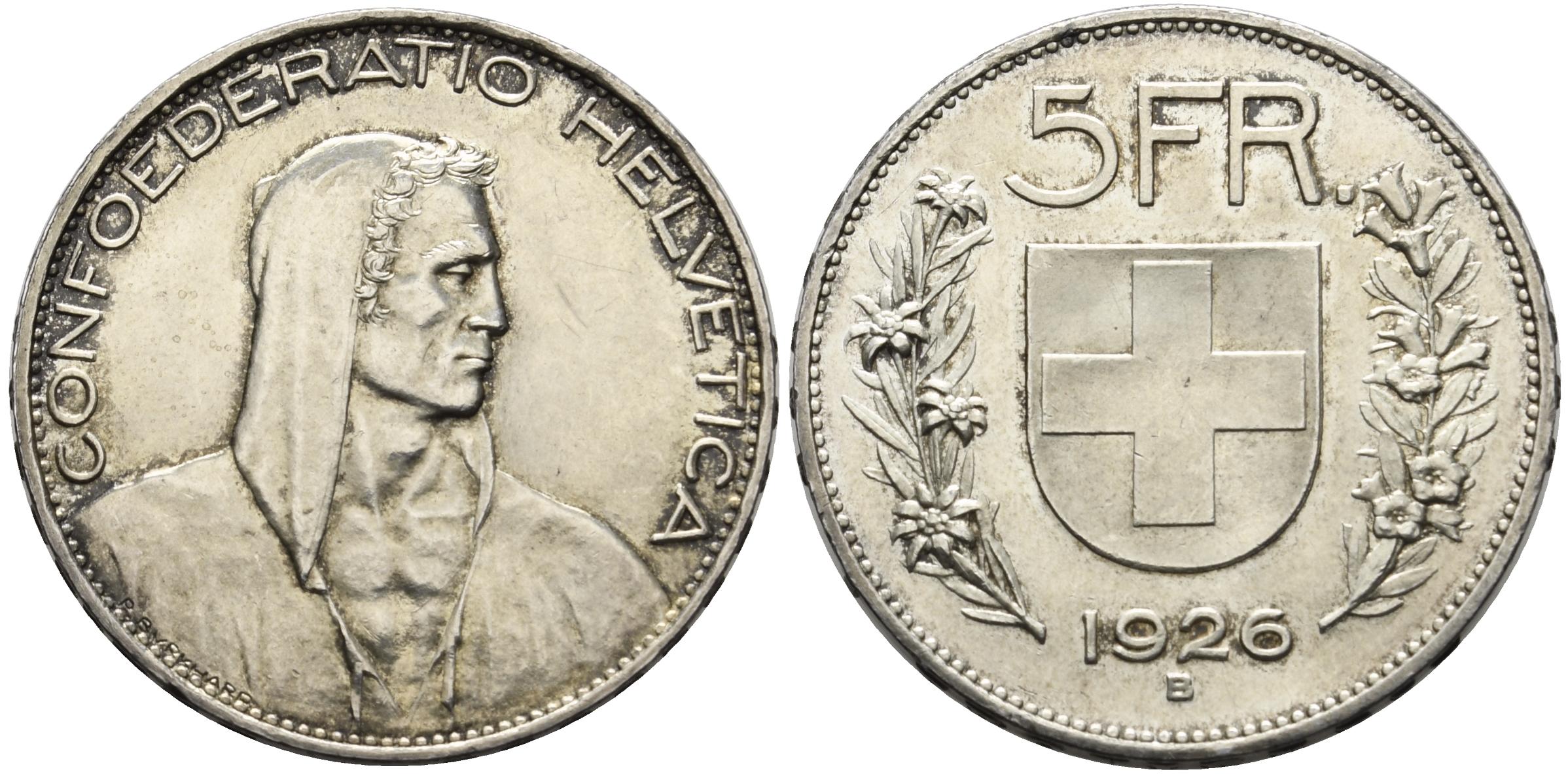 CH 5 Franken 1926 B