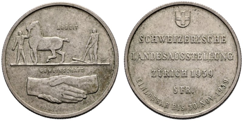CH 5 Franken 1939 HF