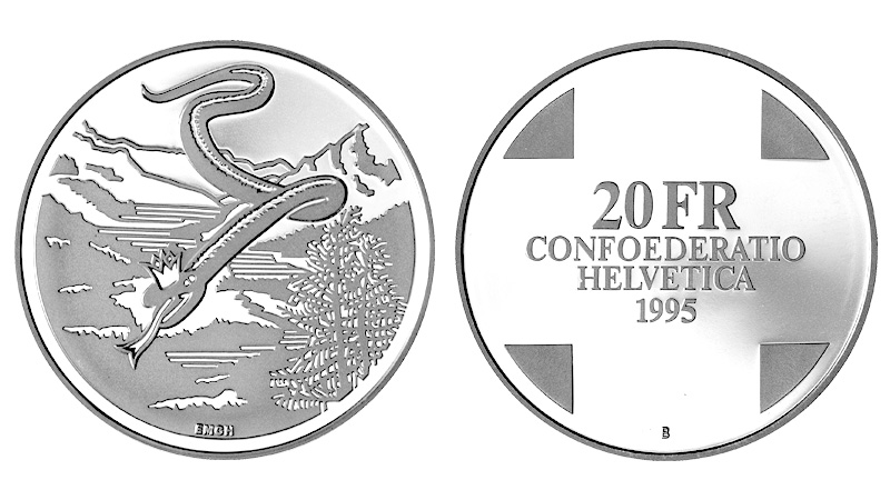 CH 20 Franken 1995 B