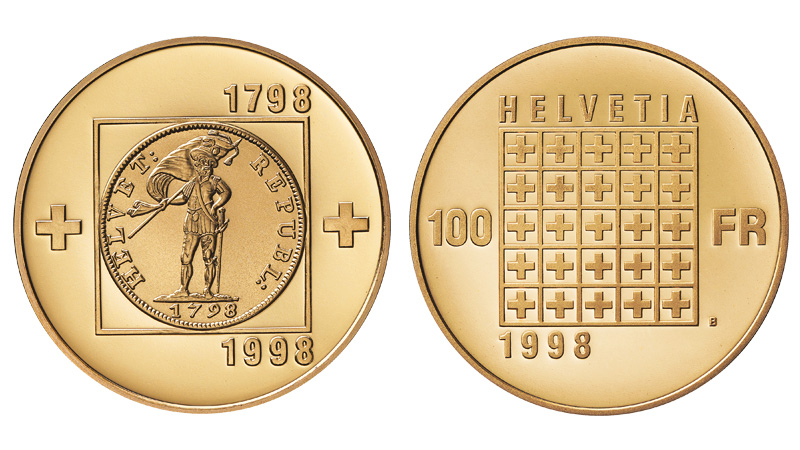 CH 100 Franken 1998 B