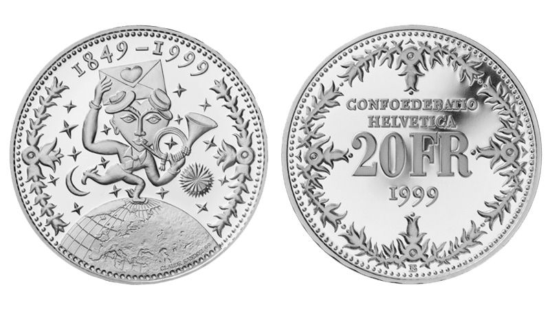 CH 20 Franken 1998 B