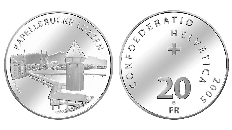 CH 20 Franken 2005 B