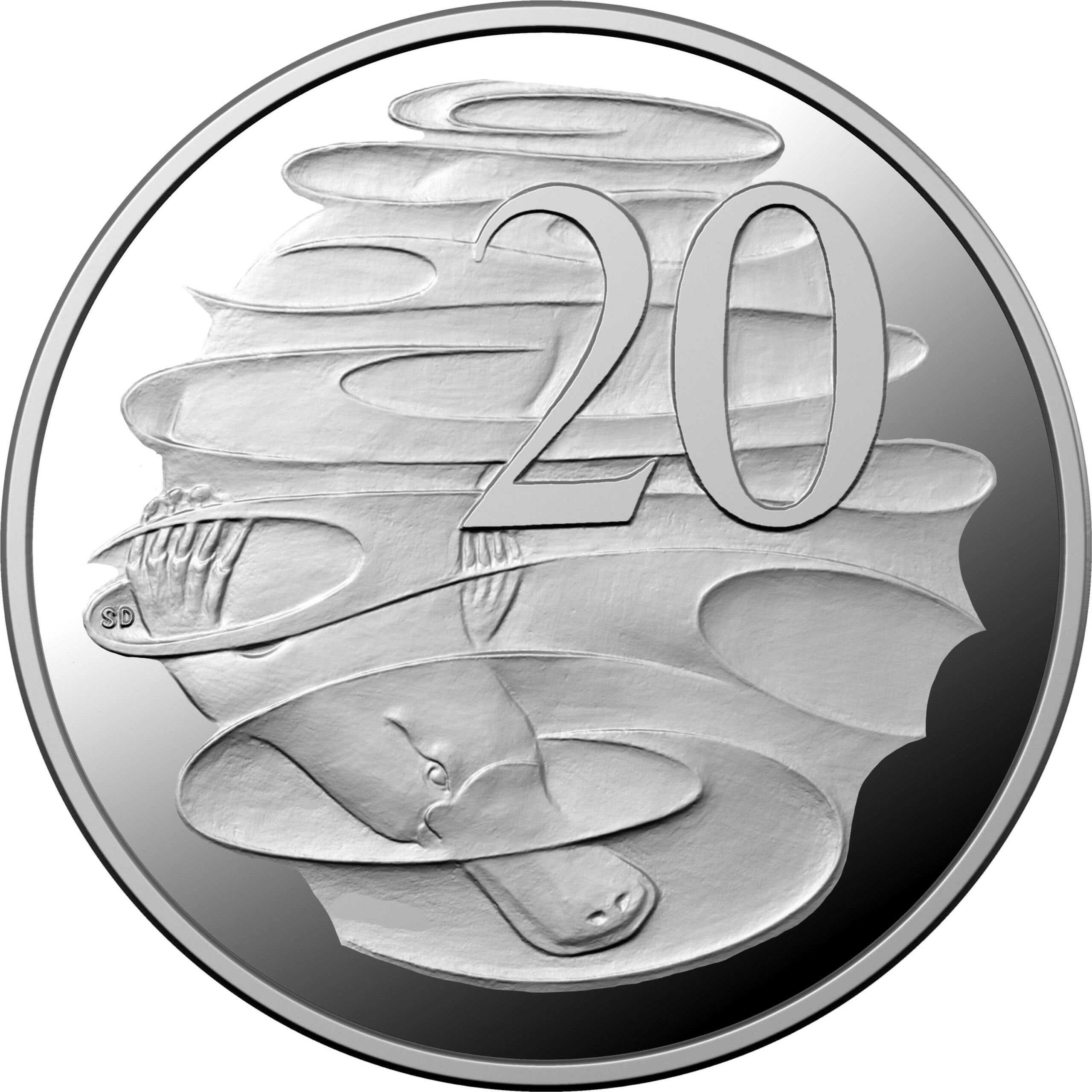 AU 20 Cents 2020