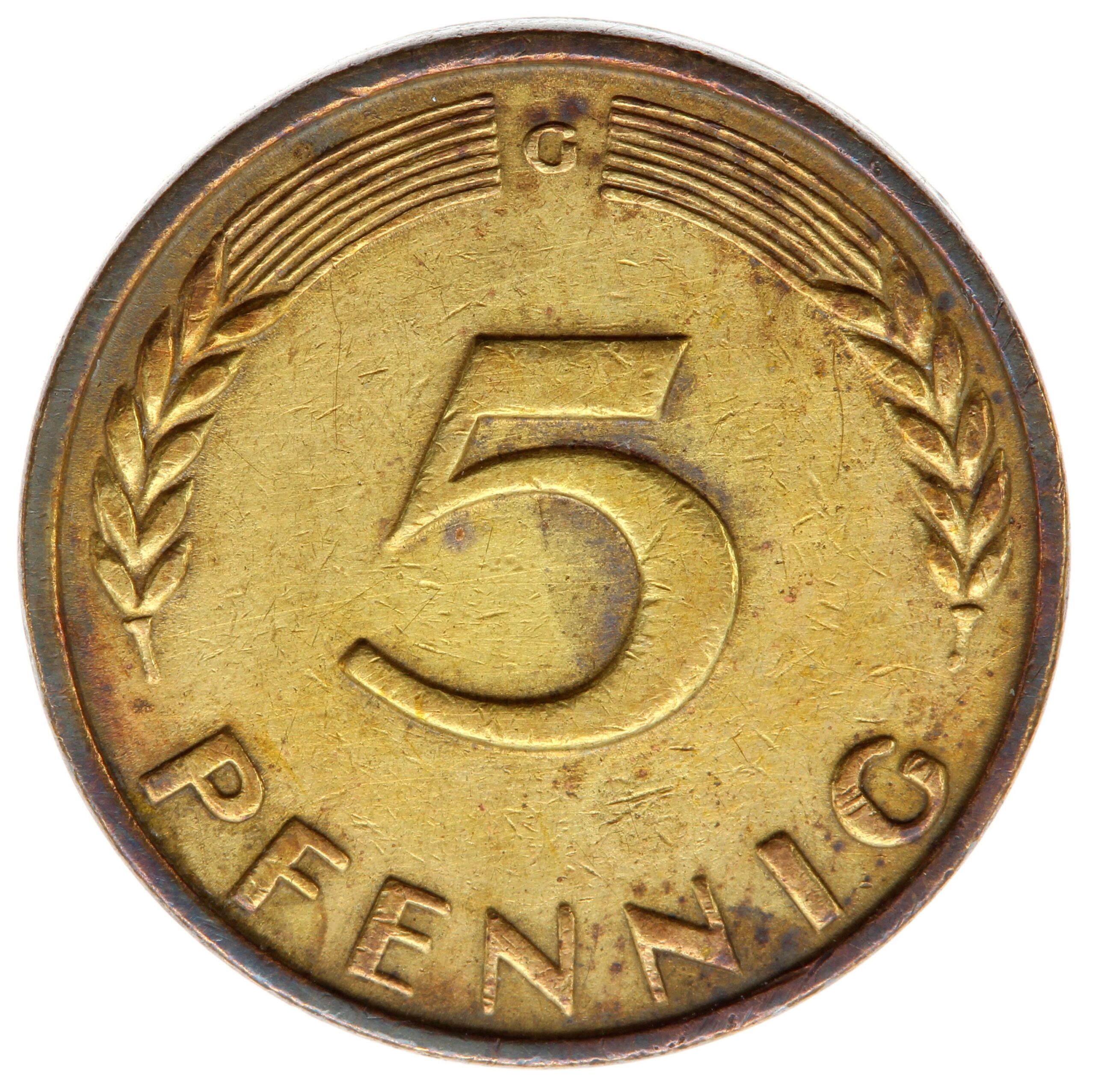 DE 5 Pfennig 1949 J