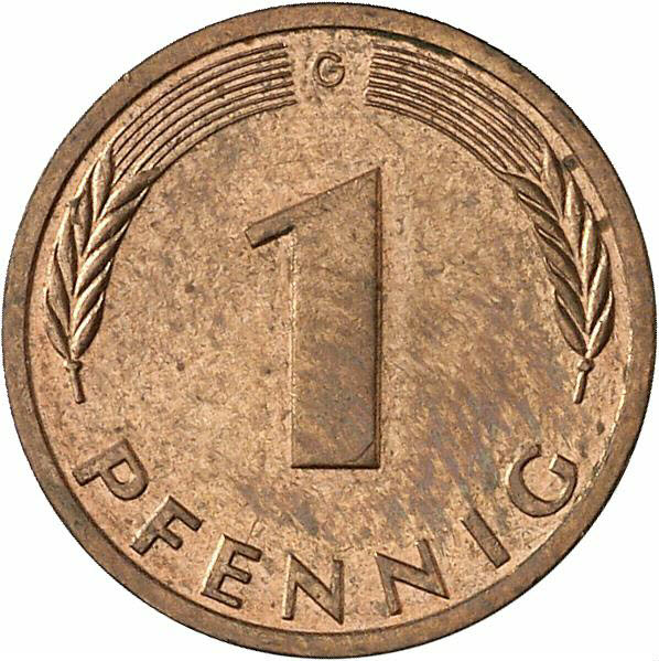 DE 1 Pfennig 2000 G