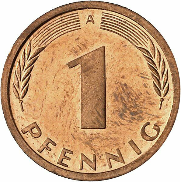 DE 1 Pfennig 2000 A