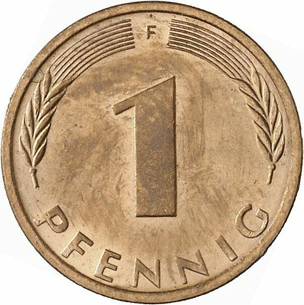DE 1 Pfennig 1999 F