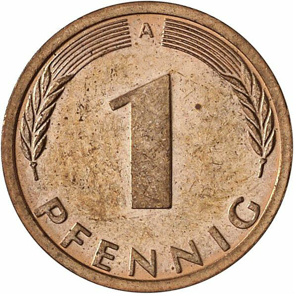 DE 1 Pfennig 1993 A