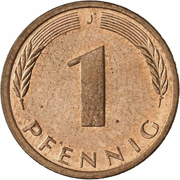 DE 1 Pfennig 1993 J