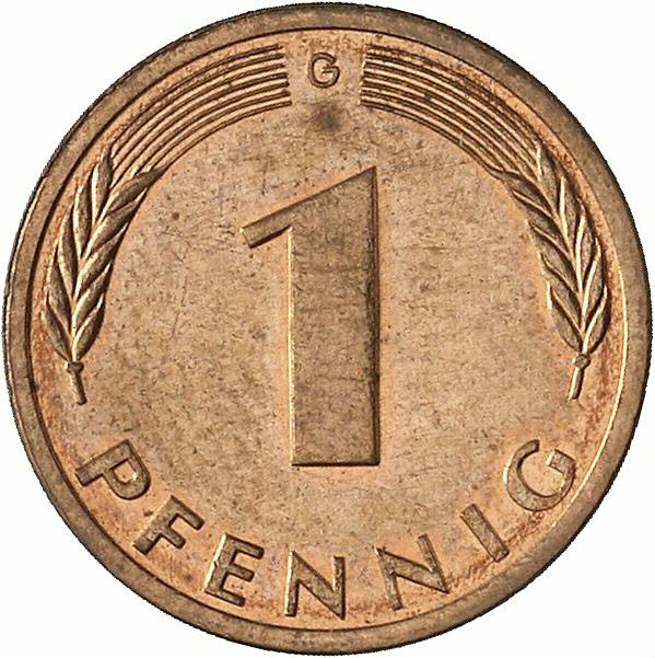 DE 1 Pfennig 1990 G
