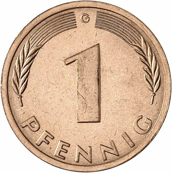 DE 1 Pfennig 1980 G