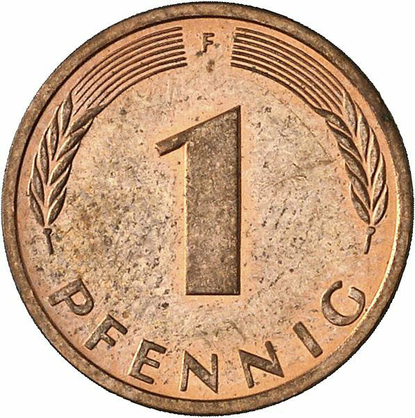 DE 1 Pfennig 1995 F