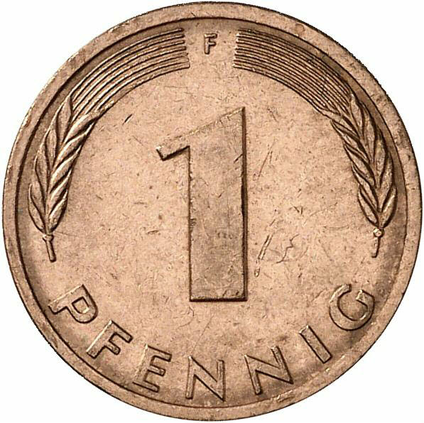 DE 1 Pfennig 1981 F