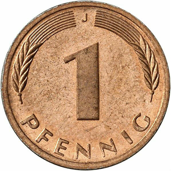 DE 1 Pfennig 1995 J