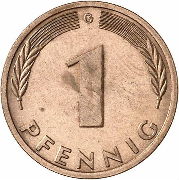 DE 1 Pfennig 1981 G