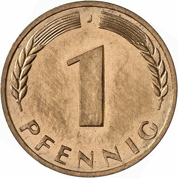 DE 1 Pfennig 1969 J