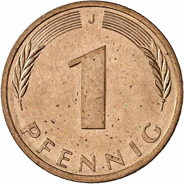 DE 1 Pfennig 1977 J