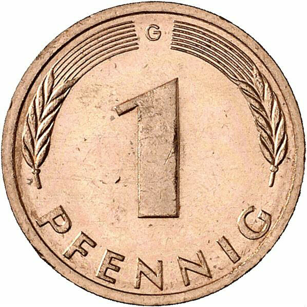 DE 1 Pfennig 1988 G