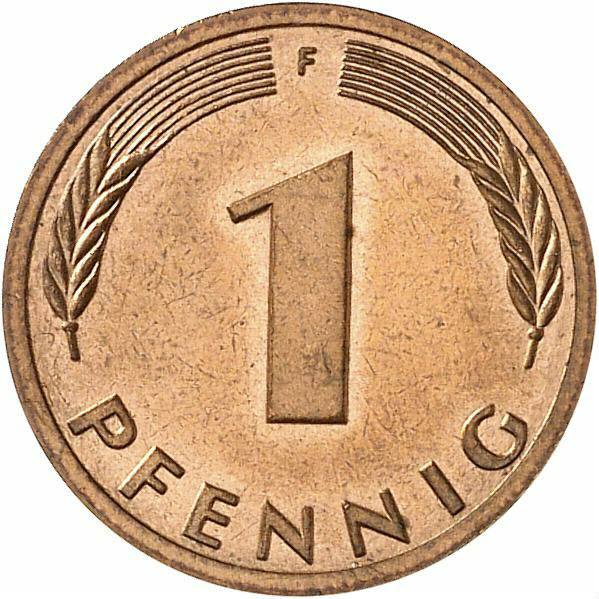 DE 1 Pfennig 1983 F