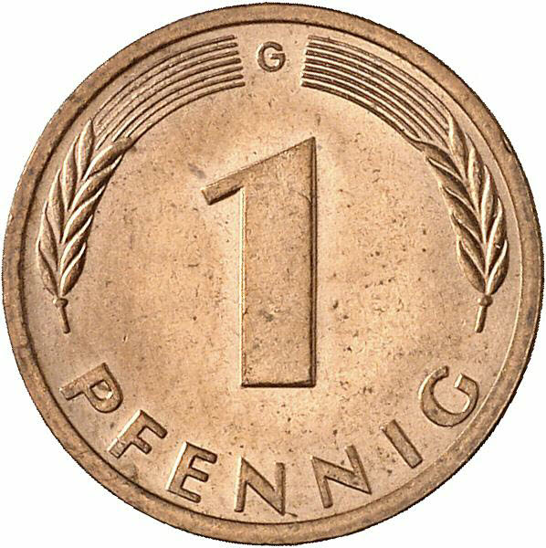 DE 1 Pfennig 1983 G