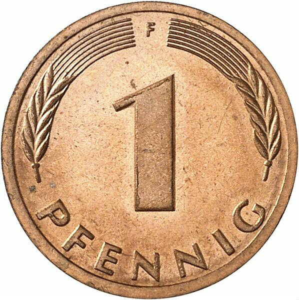DE 1 Pfennig 1985 F