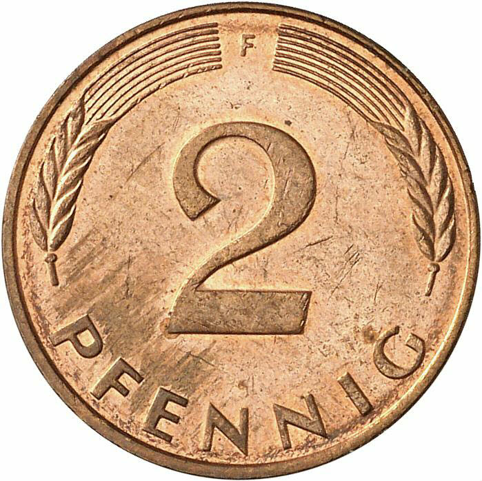 DE 2 Pfennig 2000 F