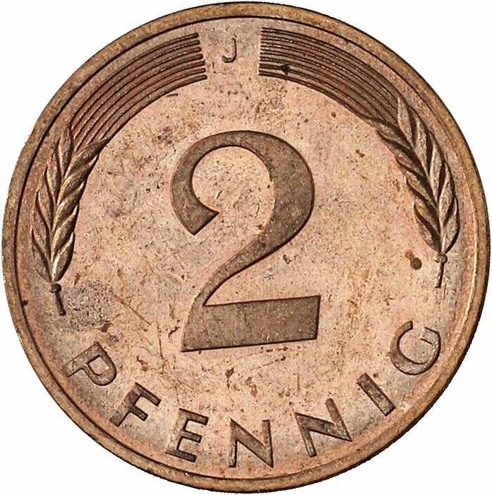 DE 2 Pfennig 1994 J