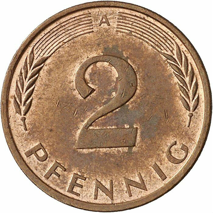 DE 2 Pfennig 1993 A