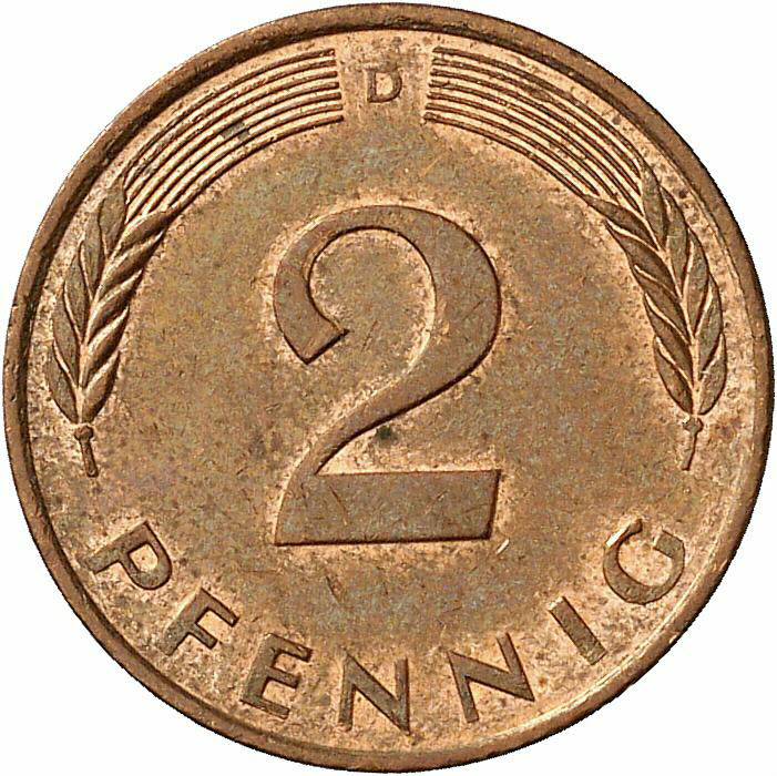 DE 2 Pfennig 1994 D