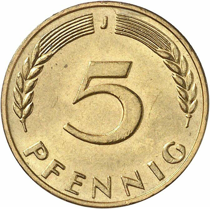 DE 5 Pfennig 1969 J