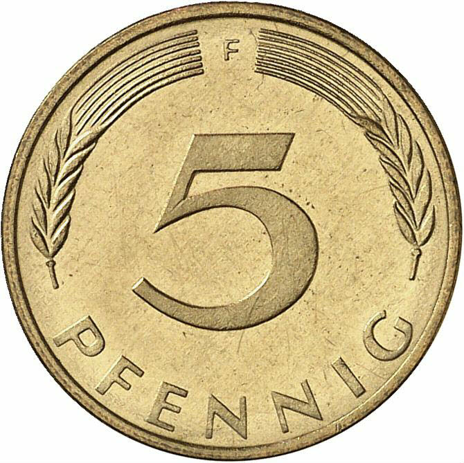 DE 5 Pfennig 1975 D