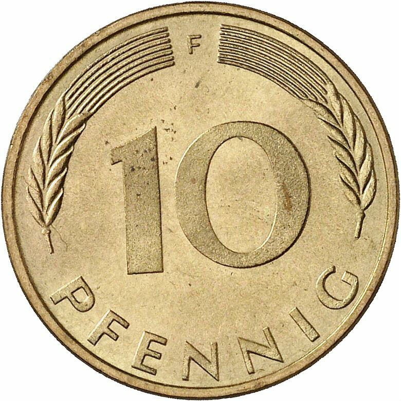 DE 10 Pfennig 1974 F