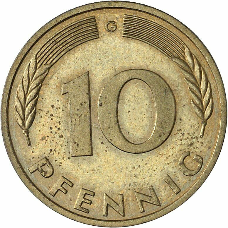 DE 10 Pfennig 1994 G