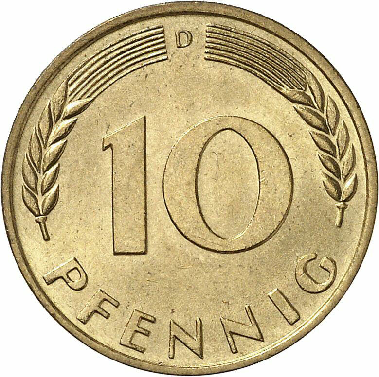 DE 10 Pfennig 1969 G