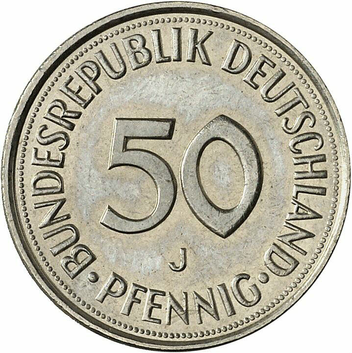 DE 50  Pfennig 2000 J