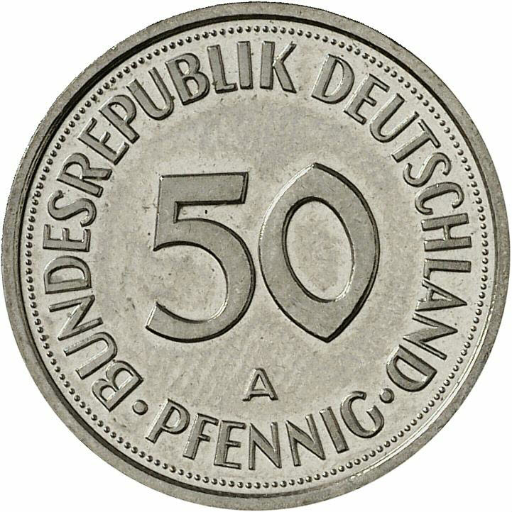 DE 50  Pfennig 2000 A