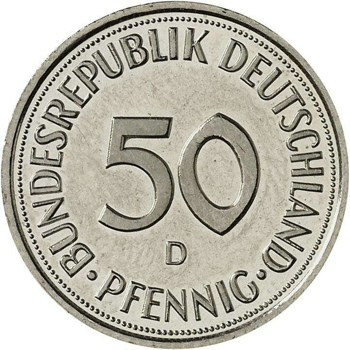 DE 50  Pfennig 1996 D