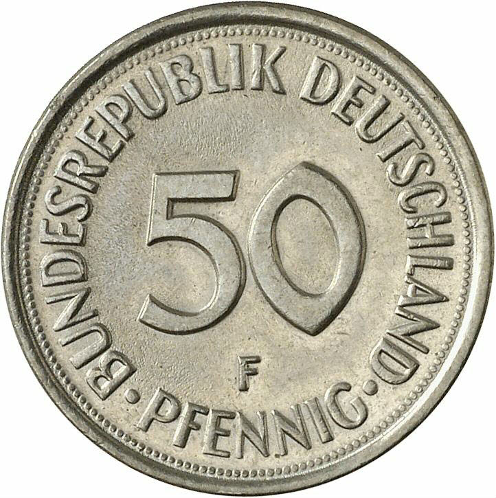 DE 50  Pfennig 1979 F