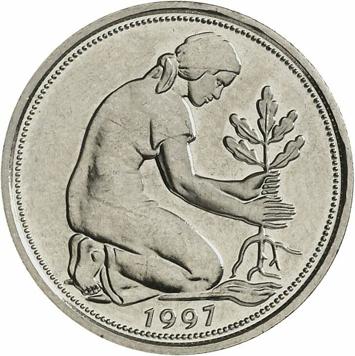 DE 50  Pfennig 1997 F