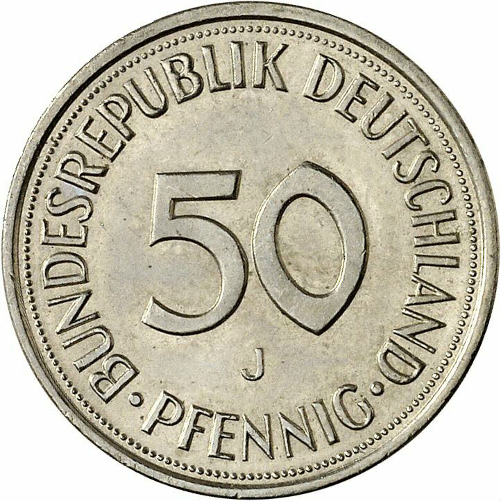 DE 50  Pfennig 1981 J