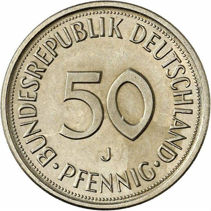DE 50  Pfennig 1983 J