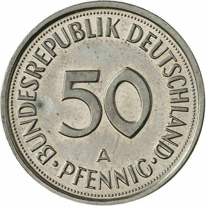 DE 50  Pfennig 1991 A