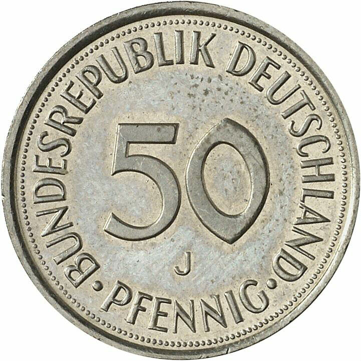 DE 50  Pfennig 1991 J