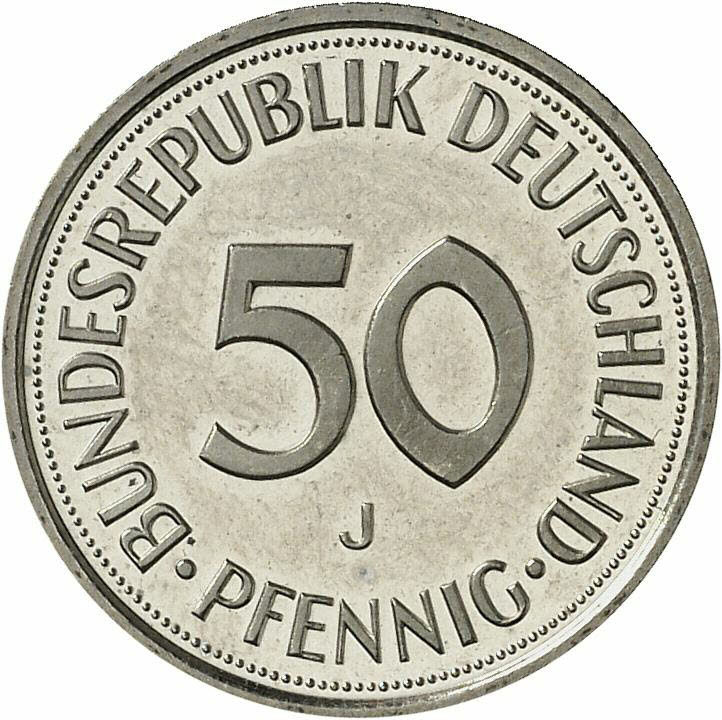 DE 50  Pfennig 1997 J
