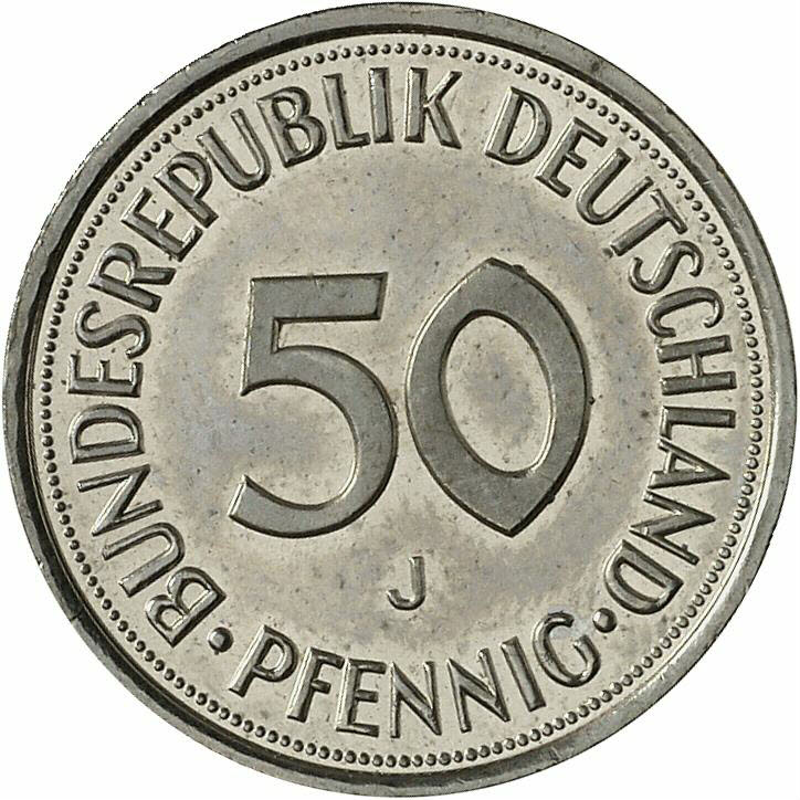 DE 50  Pfennig 1992 J